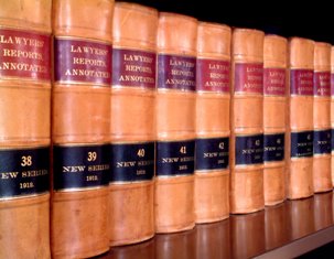 Featured is a macro photo of an Attorney's "Law Library" taken by photograher Peter Skadberg from Park Rapids, MN.